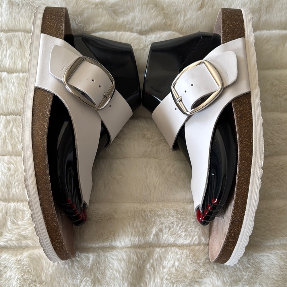 White Mountain White Cross-Strap Sandals - Picture 9 of 9